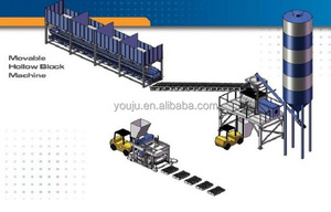 YJ Block Machine Chine Ciment Bloc Brique Machine Fabrication Machine Hydraulique De Brique QMY12-15 la ponte des œufs <span class=keywords><strong>Blocs</strong></span> de béton - Product Image 5