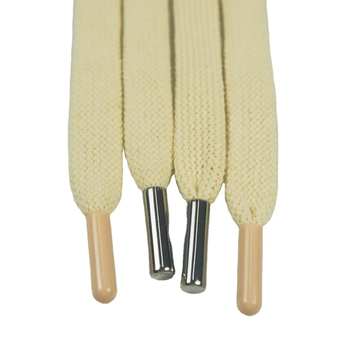 Sweat à capuche rond personnalisé cordon de serrage cordon de serrage cordon dentelle coton tressé corde à capuche avec pointe cordon de serrage