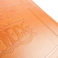 Carnet de notes et planificateur éducatif pour enfants à couverture rigide en cuir personnalisé avec impression sérigraphiée et carton