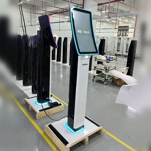 จอแสดงผล LED แบบกำหนดเอง ขนาด 23.6/32 นิ้ว รุ่น R1500 จอโค้ง เครื่องพิมพ์ความร้อน ลำโพงดิจิตอล ตู้บริการตนเอง - Product Image 1