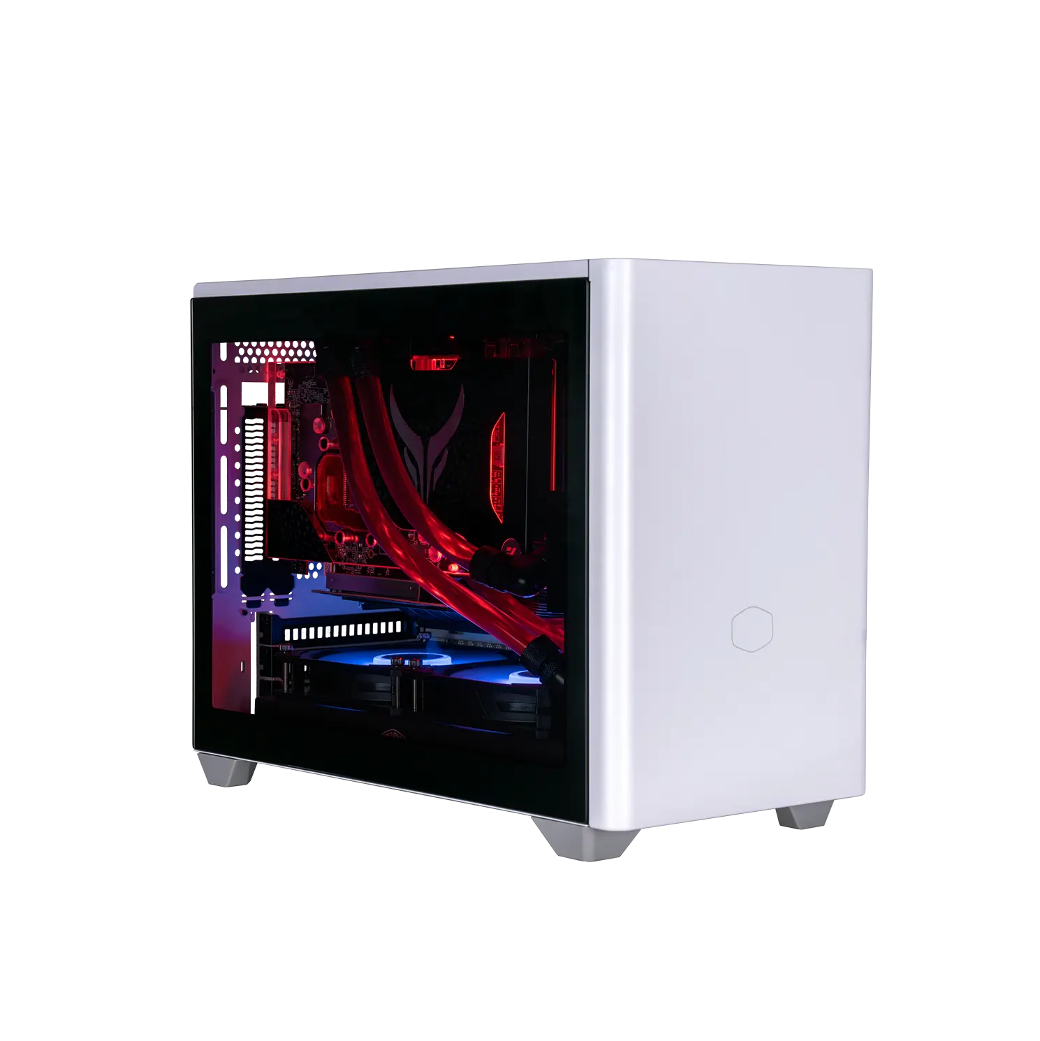Sıcak satış Mini bilgisayar kasası CoolerMaster Nr200 beyaz Mini ITX kasa PC oyunları durumda Mini kule