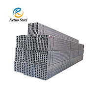 Tubo Cuadrado de Acero al Carbono ASTM A500 Gr B, Tubería Cuadrada Soldada ERW 50x50 100x100 150x150