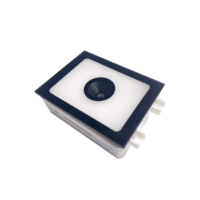 TOTINFO Escáner de Verificación QR de Alta Velocidad, Sistemas de Control de Acceso con Torniquete, Escáner de Documentos CIS de 24 Bits USB/RS232, Negro, en Stock