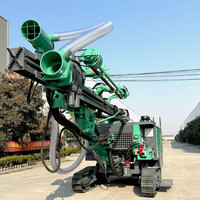 Foreuse de roche hydraulique portative soufflant la perceuse de trou d'exploitation avec le chariot portatif de trou de sablage de noyau de moteur pour le mien