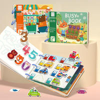 Ferme calme mon livre personnalisé pour enfants d'âge préscolaire impression tout-petits jouets arabe feutre montessori 1-3 livre occupé pour les enfants éducatifs
