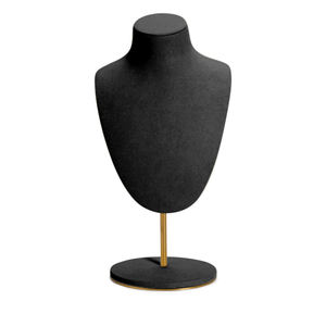 Joyería de microfibra de lujo personalizada, escaparate, accesorios de exhibición de joyería, juegos de soporte de exhibición de joyería, bastidores de anillos, soportes para collares - Product Image 2