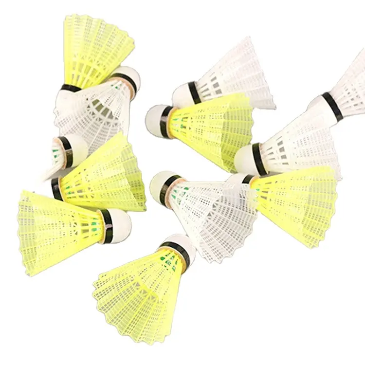 Produk Badminton Kelas Atas Badminton Shuttlecock Disesuaikan Nilon Badminton Shuttlecock Tahan Lama