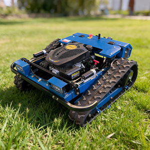 Track Remote Control Smart <strong>Lawn</strong> <strong>Mower</strong> 196cc 15HP Model Shandong Farming Forestry Orchard Self-propelled Weeding - Product Image 3