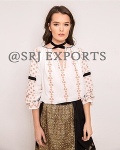 Chemisiers en coton au design roumain personnalisé, style décontracté vintage, super fins et magnifiques, de fabrication roumaine - Product Image 4