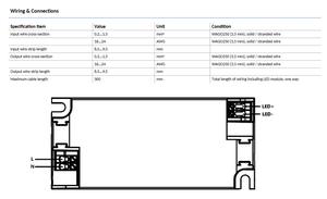 ไดรเวอร์ LED กระแสคงที่ PHILIPS CertaDrive 25W/m 0.6A 42V 230V AC-DC  วัสดุพลาสติก สำหรับไฟ LED ในอาคารสาธารณะ - Product Image 4