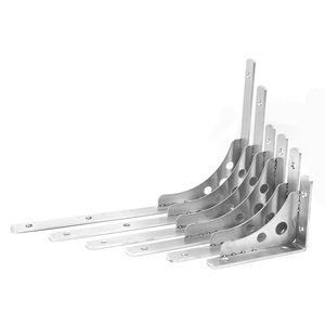 Support mural triangulaire en acier inoxydable Jin Aoding, capacité de charge de 150 mm à 400 mm, pour rangement et cloisonnement - Product Image 1