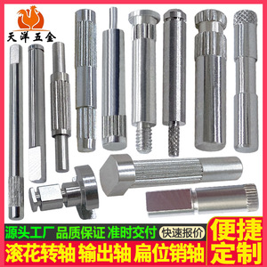 Tianyang Hardware Knurled Shaft 20mm Spline Stainless Steel Iron Aluminum Brass POM Carbon Steel PEEK For Robot - Product Image 3