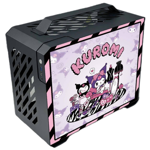 Hurricane Beast Anime Theme MATX Computer Case Blank White for Custom Stickers, <strong>Support</strong> Logo Printing Ideal Gamer Gift Wholesale - Product Image 4