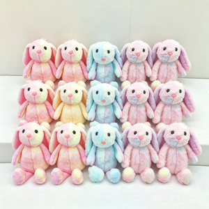 Lindos conejos de peluche para niñas de 31cm-50cm, juguetes suaves bordados, regalo de Pascua con vestido. - Product Image 2