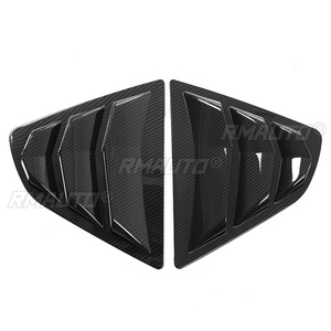 3 Color 1Pair Car Side Rear <b>Window</b> Louver Shutter <b>Cover</b> Trim for Toyota Camry SE XSE L LE XLE 2018 2019 2020 Air Outlet Shutter - Product Image 4