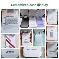 Support de téléphone portable pliable et réglable avec logo personnalisé, vente en gros, support de bureau pour iPhone Android, diffusion en direct, cadeau de bureau