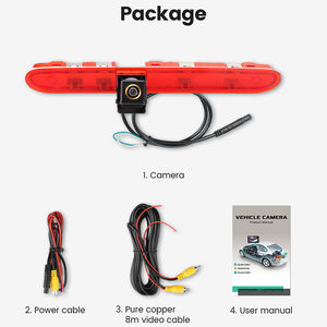 AHD 1080P techo de coche luz de freno cámara de visión trasera para Citroen Jumpy Spacetourer Toyota Proace <span class=keywords><strong>Peugeot</strong></span> experto viajero 06-19 - Product Image 6