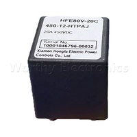 Composant électronique, relais de puissance pour énergie nouvelle, 12VDC 20A 4PIN DIP HFE80V-20C/450-12-HTPAJ, module de relais