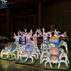 SGFL066 <b>Halloween</b> Lantern Supplier Theme Silk Festival Lantern for Amusement Park - Product Image 6