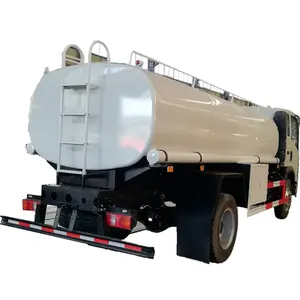 Camion-citerne à eau potable en acier inoxydable Sinotruk de qualité supérieure Euro3 neuf 160 ch au prix le plus bas - Product Image 1