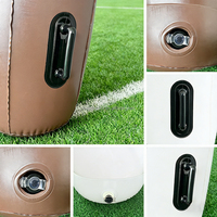 Mannequin de football gonflable pour entraînement de gardien de but, mur de tir pour coup franc, idéal pour terrain de football