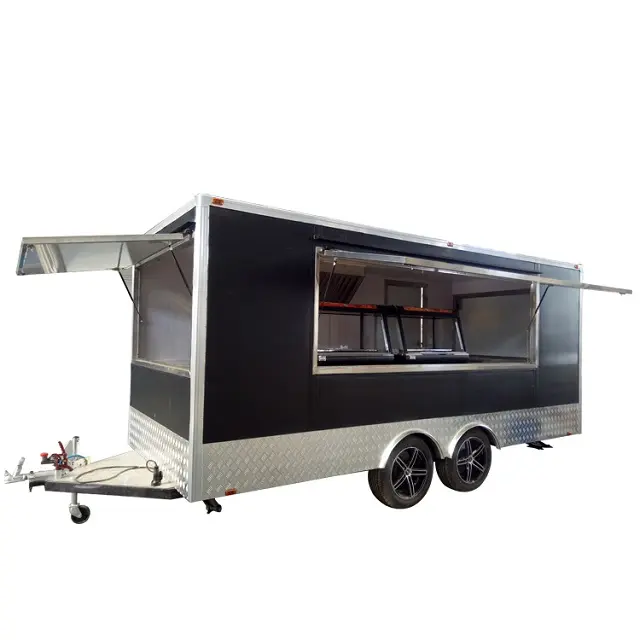 Mobile food trailer camper van food truck food trailer vans new zealand manufacturing companies