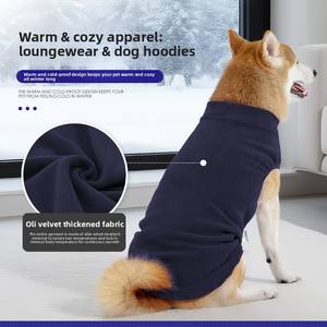 Jaket penghilang kecemasan anjing OEM dapat diatur rompi menenangkan hewan Halloween untuk pemisah kembang api stres nyaman anjing sangat baik - Product Image 5