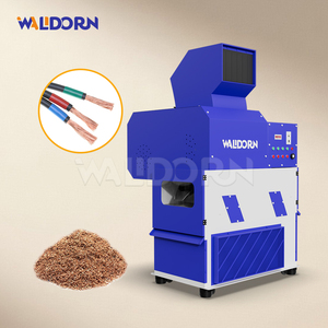 Machine compacte de recyclage de câbles secs, granulateur automatique électrique convivial pour fils de cuivre et d'aluminium, moteur puissant - Product Image 1