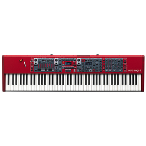 Piano Eléctrico Sintetizador Analógico Digital <span class=keywords><strong>NORD</strong></span> <span class=keywords><strong>Stage</strong></span> <span class=keywords><strong>3</strong></span> de <span class=keywords><strong>88</strong></span> <span class=keywords><strong>Teclas</strong></span> con Contrapeso Completo - Product Image 1