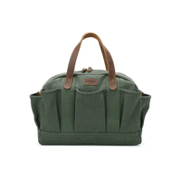 Nouveau Designer Faible QUANTITÉ MINIMALE DE COMMANDE Logo Personnalisé Concepteur Sac Grande Capacité Sac Fourre-Tout En Toile Outils À Main
