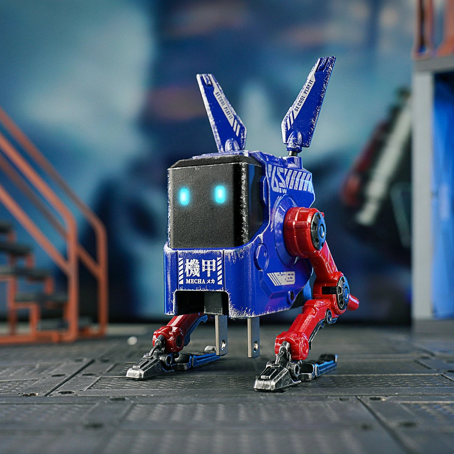 Azul Fuego Dañado por la Guerra