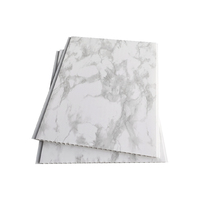 Paneles de Techo de PVC Modernos de Alto Brillo, Decoración Lineal Impermeable para Baño y Cocina