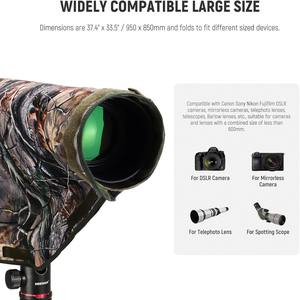 Housse de pluie imperméable grande taille <span class=keywords><strong>Neewer</strong></span> Pb020 pour appareil photo reflex numérique - Product Image 5