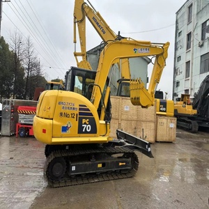 Excavatrice Komatsu PC70 PC70-8 PC75-2 PC75-3 d'occasion importée du Japon, modèle chenillé Komatsu PC70-8 pour travaux de terrassement - Product Image 2