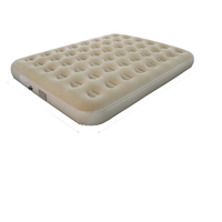 Ensemble d'équipement de camping portable pour l'extérieur avec tente gonflable, chaise pliante, matelas pneumatique, table de camping pour la randonnée, la plage et le camping