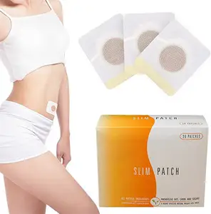 chinese original natural herbal private label tummy belly detox fat burn slimming navel patches magnetic slim patch
