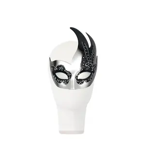 Mercedes — masque oculaire en plastique en PVC pour femmes, magnifique masque pour fête de mascarade, bal de danse, Halloween,