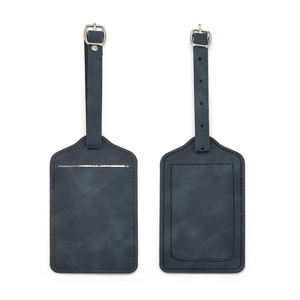 Hot bán bán buôn du lịch hành lý Tag Vali tag tùy chỉnh PU da hành lý thẻ - Product Image 4