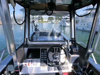 Kinocean 23ft Cabine Bateau de pêche en aluminium Bateau de pêche en aluminium Landing Craft Jon Boat à vendre