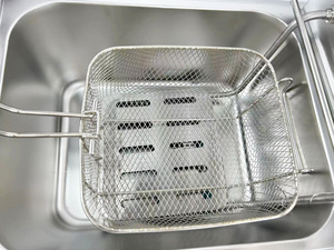 12LKitchen Commercial Deep <strong>Chips</strong> Snack <strong>Fryer</strong> for Twist Cooking Machine for French Fries Birdie Chicken Set Double <strong>Fryer</strong> - Product Image 6