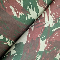 Vêtements tactiques d'extérieur tissés en sergé de polyester-coton 220 g/m² imprimé camouflage lézard du Brésil, imperméables, vente en gros d'usine