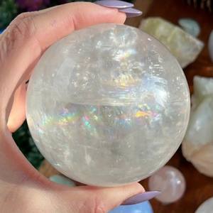 Esferas de Cristal de Calcita Arcoíris Natural de Varios Tamaños a Precio de Mayoreo para Decoración del Hogar - Product Image 3