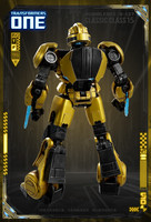 Blokees Transformers ONE Figuras Edición Beyond Bumblebee Versión Luminosa Original Genuina Juguete de Bloques de Construcción para Armar