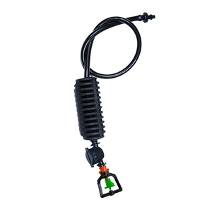 DaringFish Pulvérisateur suspendu en plastique <span class=keywords><strong>pour</strong></span> micro-irrigation, tuyau d'arrosage avec buse rotative à 360 degrés <span class=keywords><strong>pour</strong></span> refroidissement de serre - Product Image 5