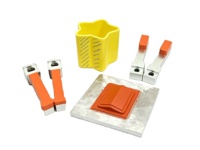 Moule de stamperie en silicone pour le formage précis des contours, pour la présentation de divers motifs et contours sur surfaces plastiques, impression à chaud