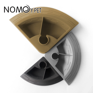 NOMOY PET, nuevo plato <span class=keywords><strong>de</strong></span> alimentación <span class=keywords><strong>de</strong></span> reptiles <span class=keywords><strong>de</strong></span> plástico, cuenco <span class=keywords><strong>de</strong></span> esquina, alimentador <span class=keywords><strong>de</strong></span> agua y comida - Product Image 3