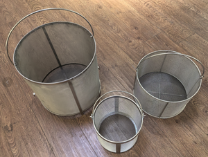 Panier en treillis métallique tissé en acier inoxydable de qualité alimentaire de 316 L - Product Image 2