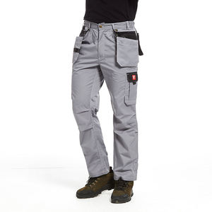 <span class=keywords><strong>Pantaloni</strong></span> da <span class=keywords><strong>uomo</strong></span> rinforzati <span class=keywords><strong>pantaloni</strong></span> da costruzione per ginocchia con tasca per attrezzi per carpentiere ingegnere elettrico - Product Image 1