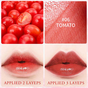 Tinte de Labios y Mejillas Vegano de 6 Colores de Marca Privada Sabor a Frutas Larga Duración Resistente al Agua Mate No Se Transfiere - Product Image 3