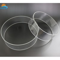 Clear Rci Acrylic Drums Lucite Acrylic Drum Shield Dw Acrylic Drum Shell Set avec chanfrein à 45 degrés Bearing Edge aux deux extrémités